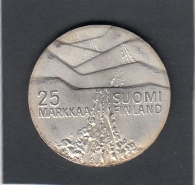 Beschrijving: 25 Markkaa SKI LAHTI